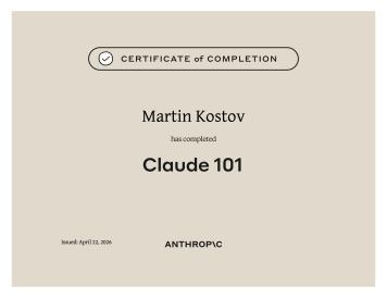 05 Claude 101